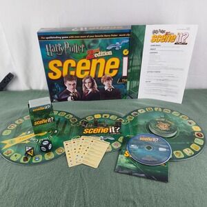 Harry Potter 2nd Edition Scene It? The DVD Family Game - Complete